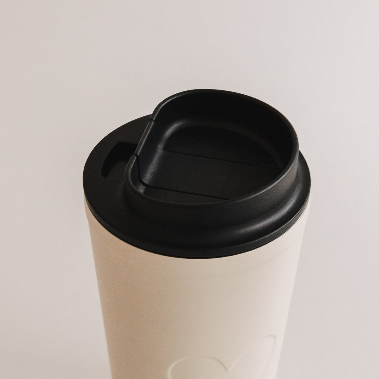 To go Becher Herz creme
