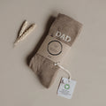 Organic Socks Dad - caramel