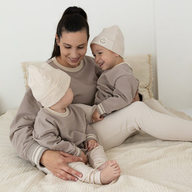 Family Sweatshirt Caramel