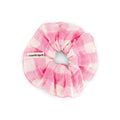 Scrunchie Chouchou Vichy Neon Pink- Kids