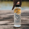 Trinkflasche Herz (VE = 6 Stk.)