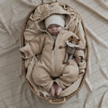 Organic Teddy Overall Cream