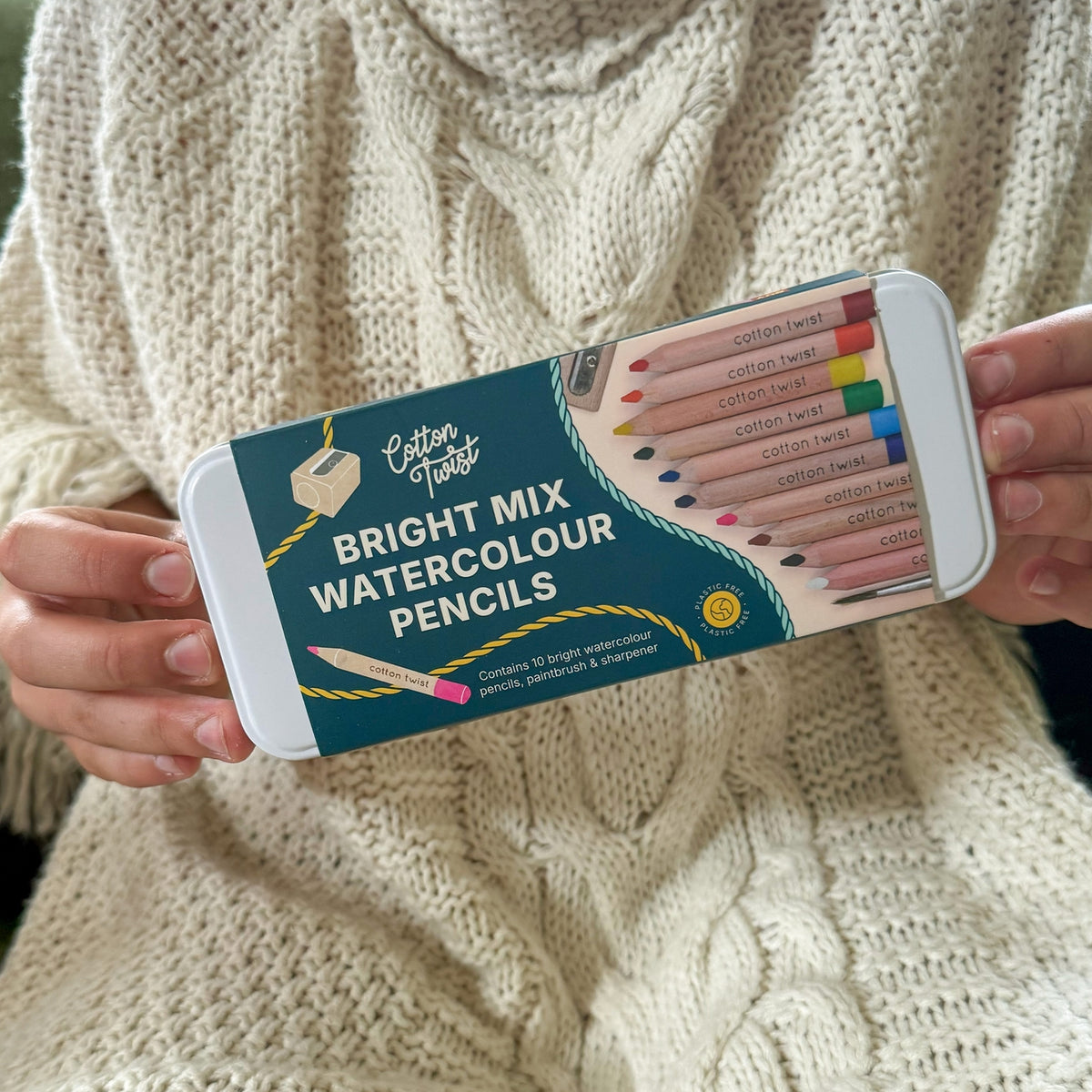 Bright mix watercolour pencils