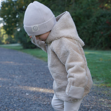 Organic Teddy Jacket Cream