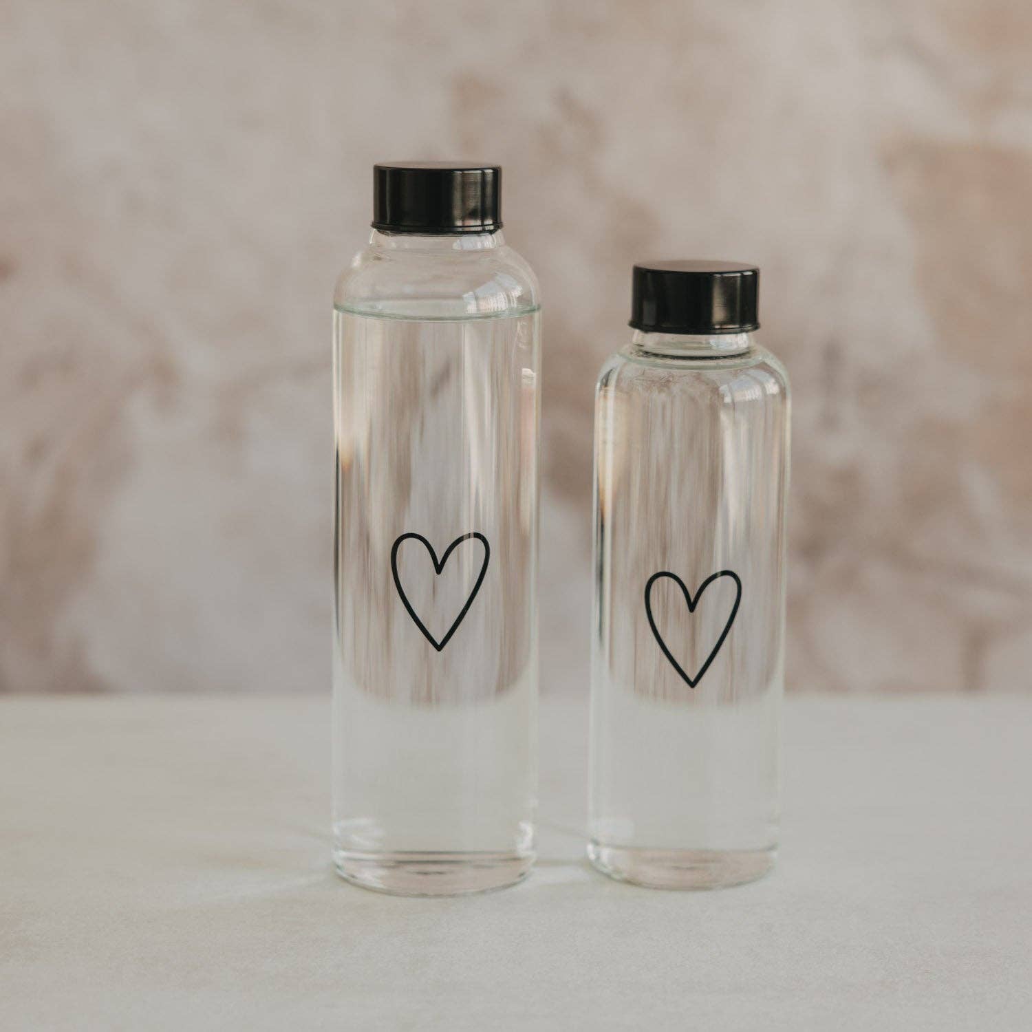 Trinkflasche Herz (VE = 6 Stk.)