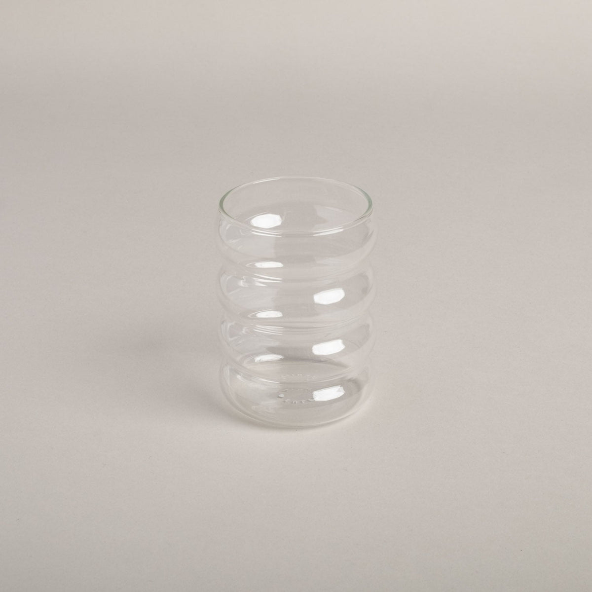 Bubbles Glas Blanko
