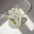 Bubbles Glas Blanko