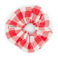 Scrunchie mit Vichy-Karos in Tomatenrot