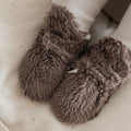Teddy Booties Mocha