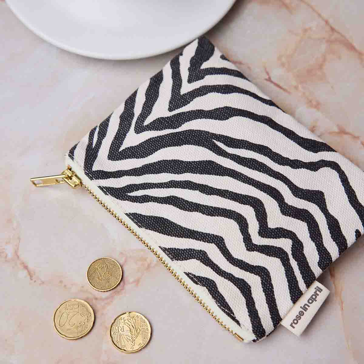 Kosmetiktasche Marie klein Zebra