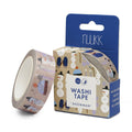 Washi Tape Schneemann