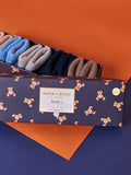 Baby Blaue Boxersocken Bambus 5er-Pack
