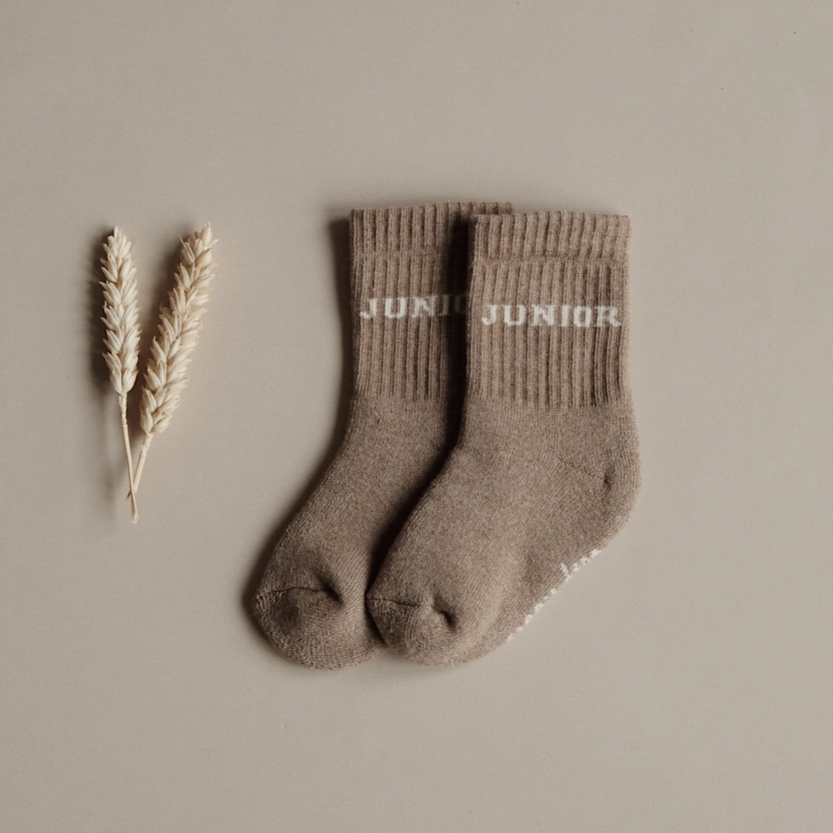 Organic Socks Junior - caramel