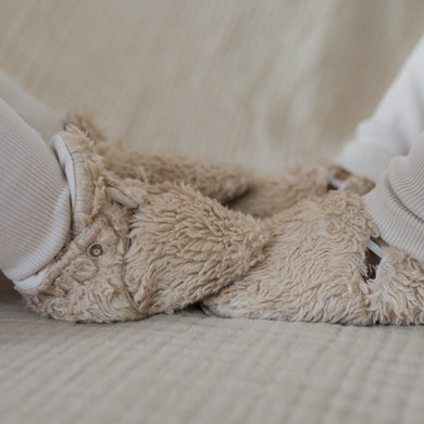 Teddy Booties Cream
