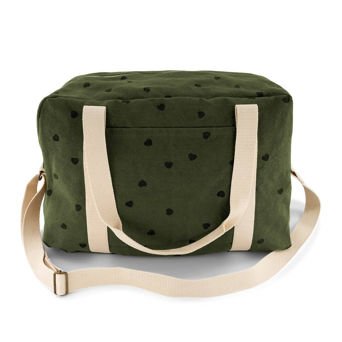 Weekend Bag Raphael khaki heart