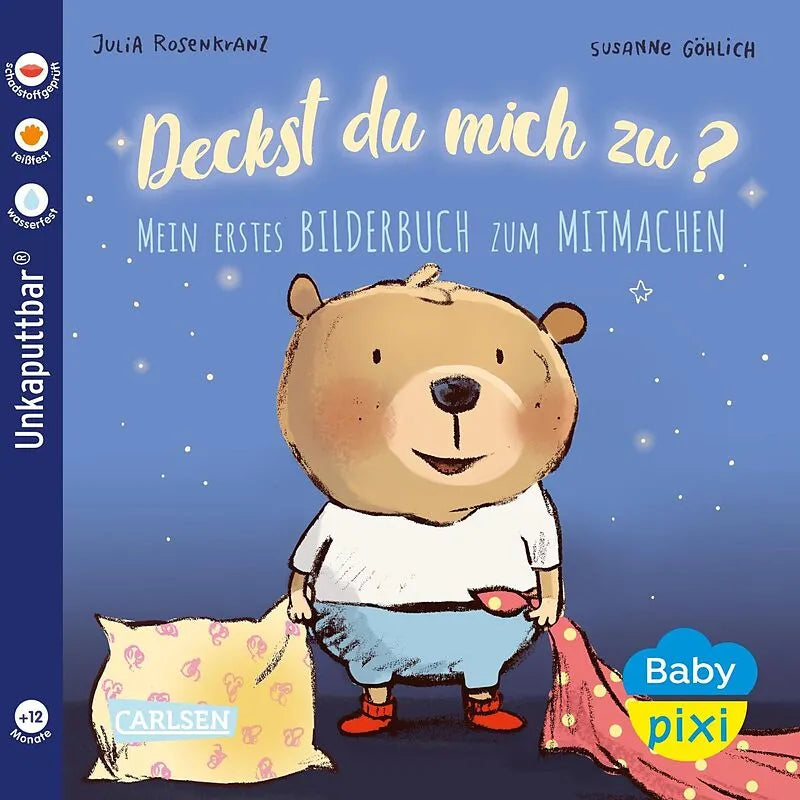 Baby Pixi 75: Deckst du mich zu?