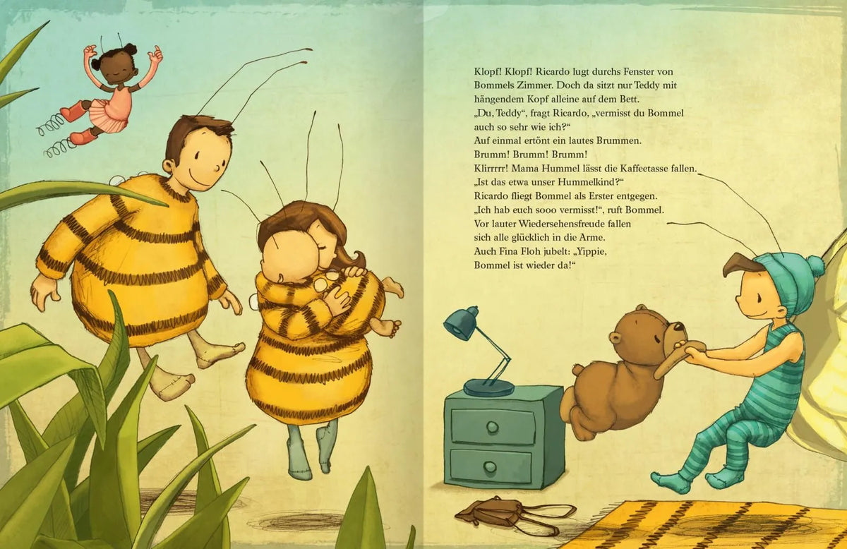 Die kleine Hummel Bommel sucht das Glück