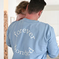 Family Sweatshirt DAD Dusty blue- Forever bonded