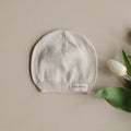Organic Thin Knit Beanie Sand
