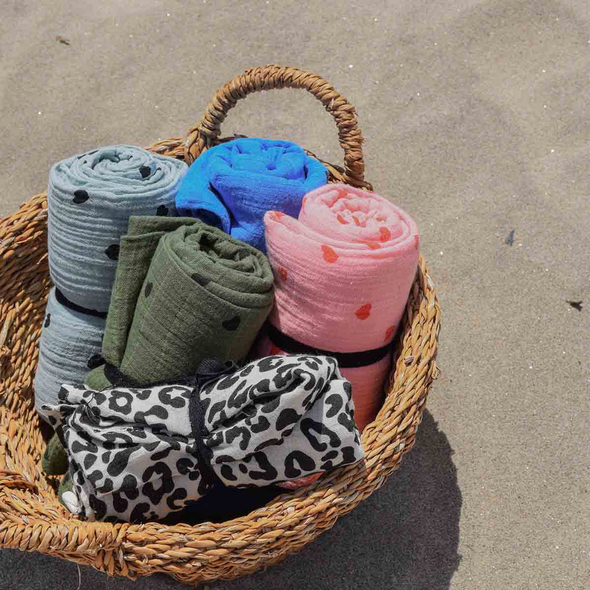 Swaddle Bianca Herz khaki