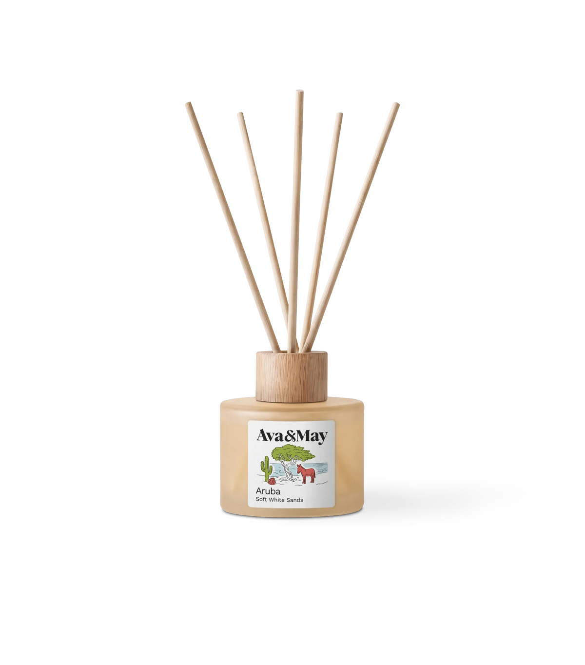 Duftstäbchen Aruba mit Rattan-Stäbchen, Blush Couture