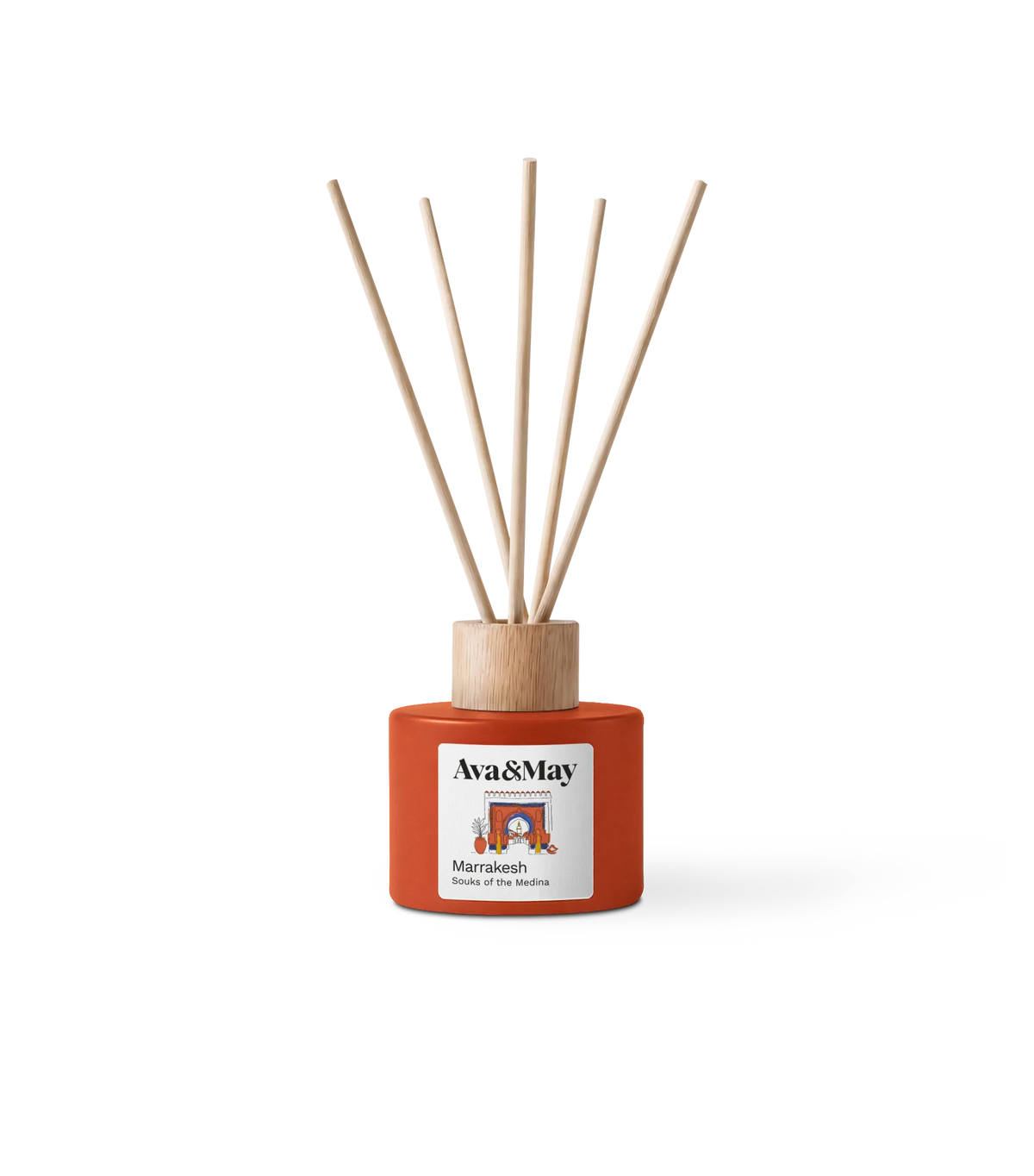 Duftstäbchen Marrakesh mit Rattan-Stäbchen, Blush Couture