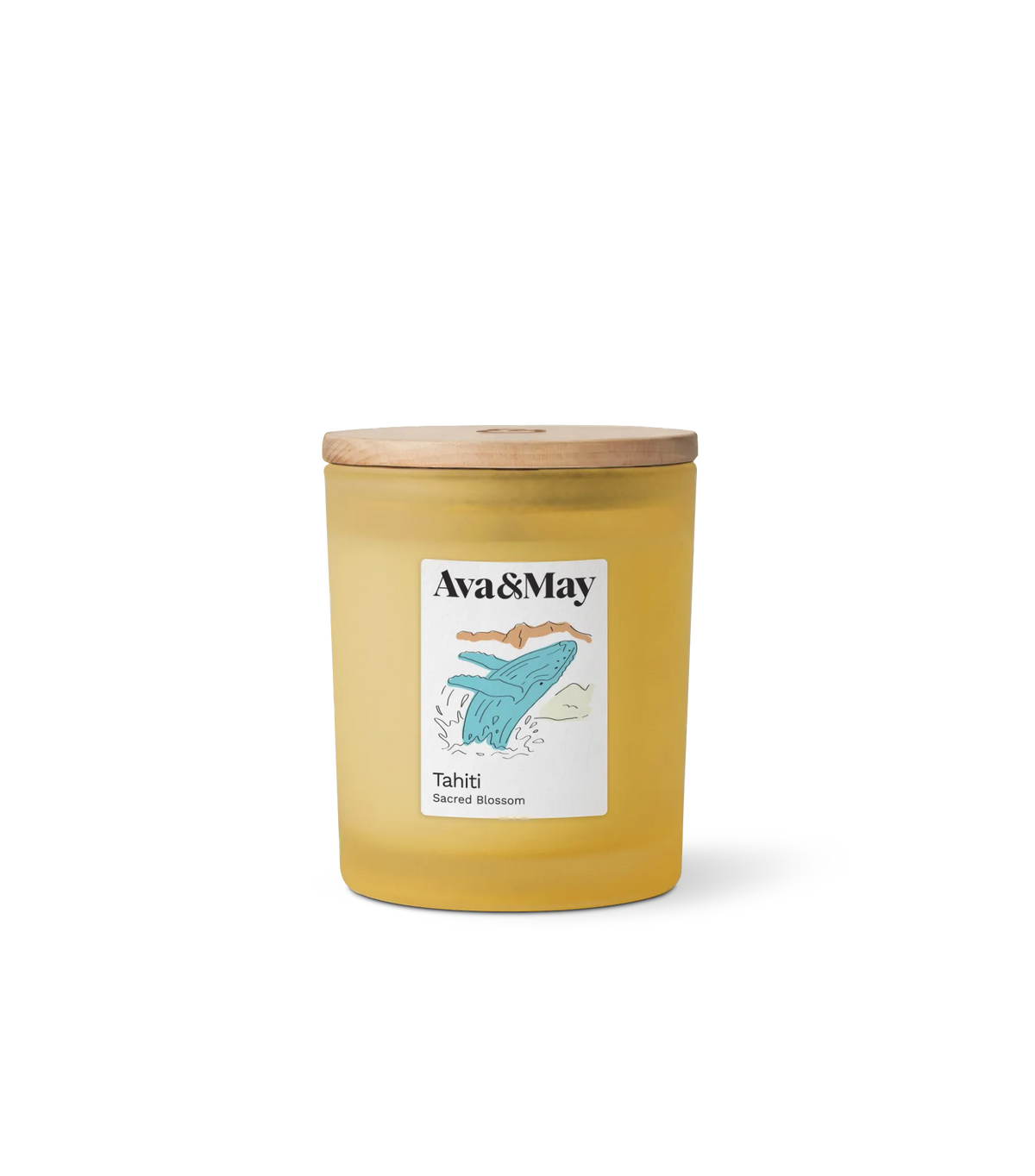 Duftkerze Tahiti aus pflanzlichem Wachs, Blush Couture