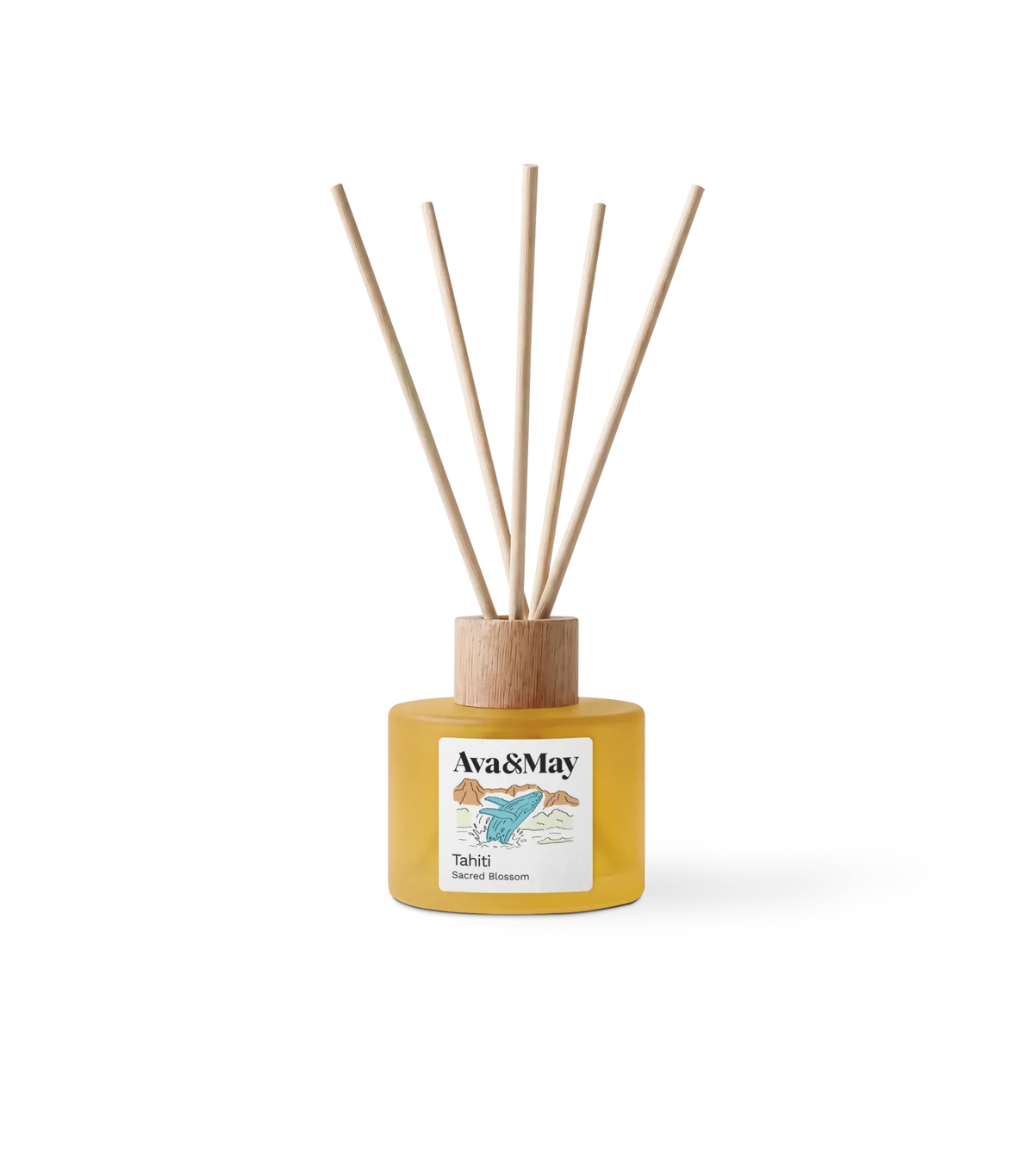 Duftstäbchen Tahiti mit Rattan-Stäbchen, Blush Couture
