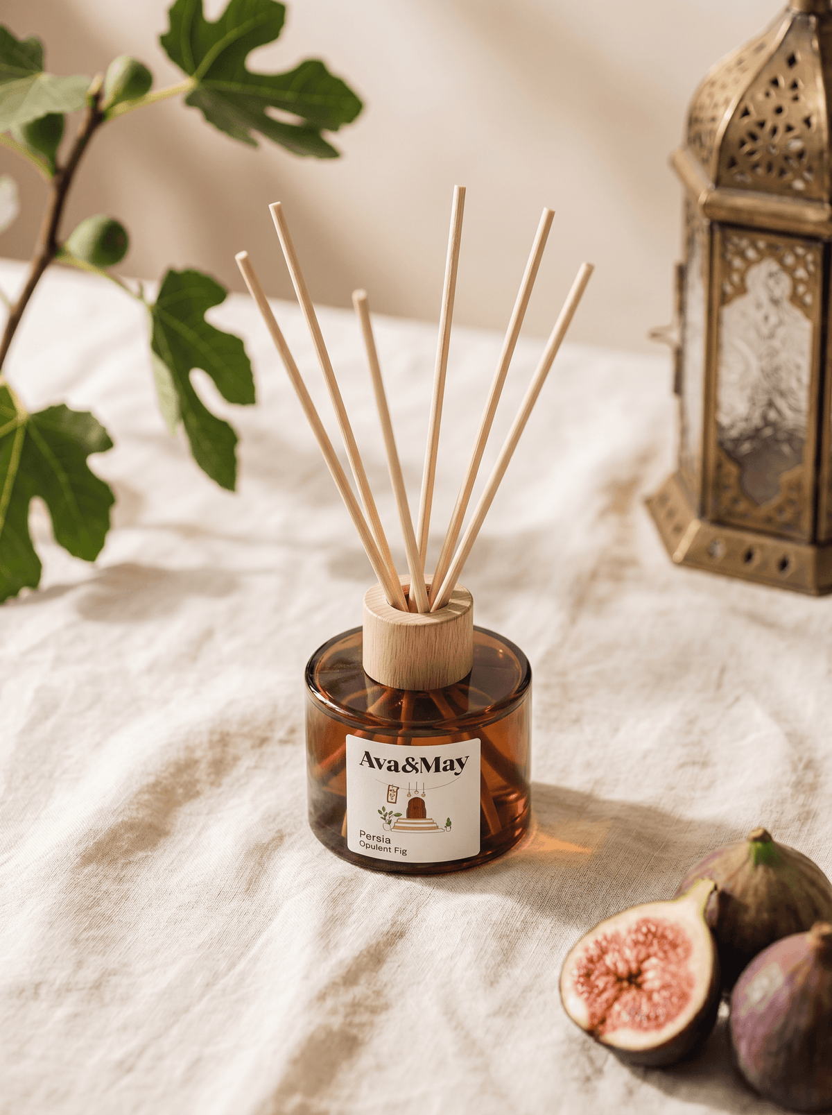 Duftstäbchen Persia mit Rattan-Stäbchen, Blush Couture