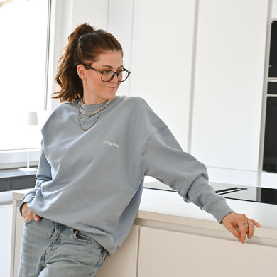 Family Sweatshirt MUM Dusty blue- Forever bonded