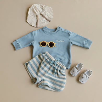 Family Sweatshirt Dusty blue- Forever Bonded