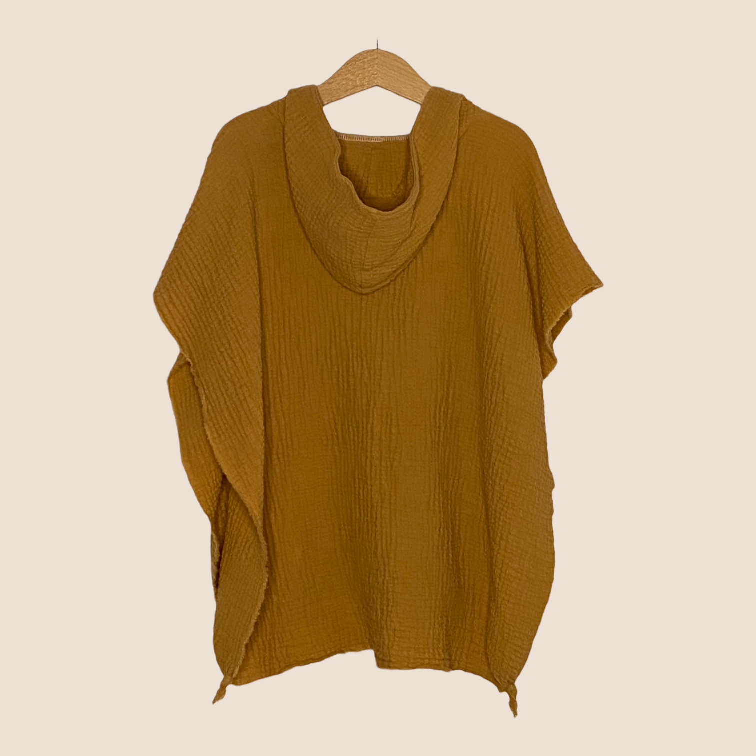 Badeponcho dusty green Dino