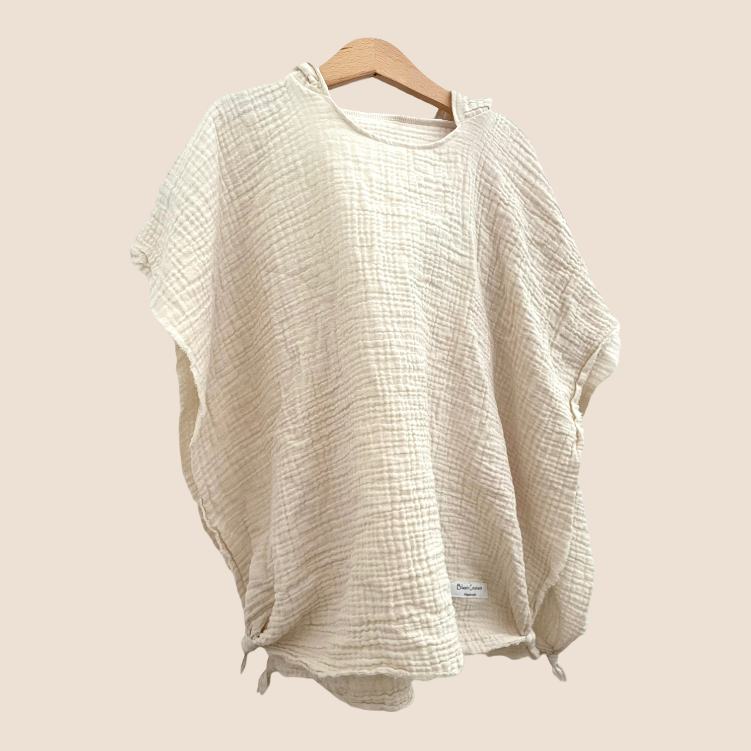 Badeponcho dusty green Dino