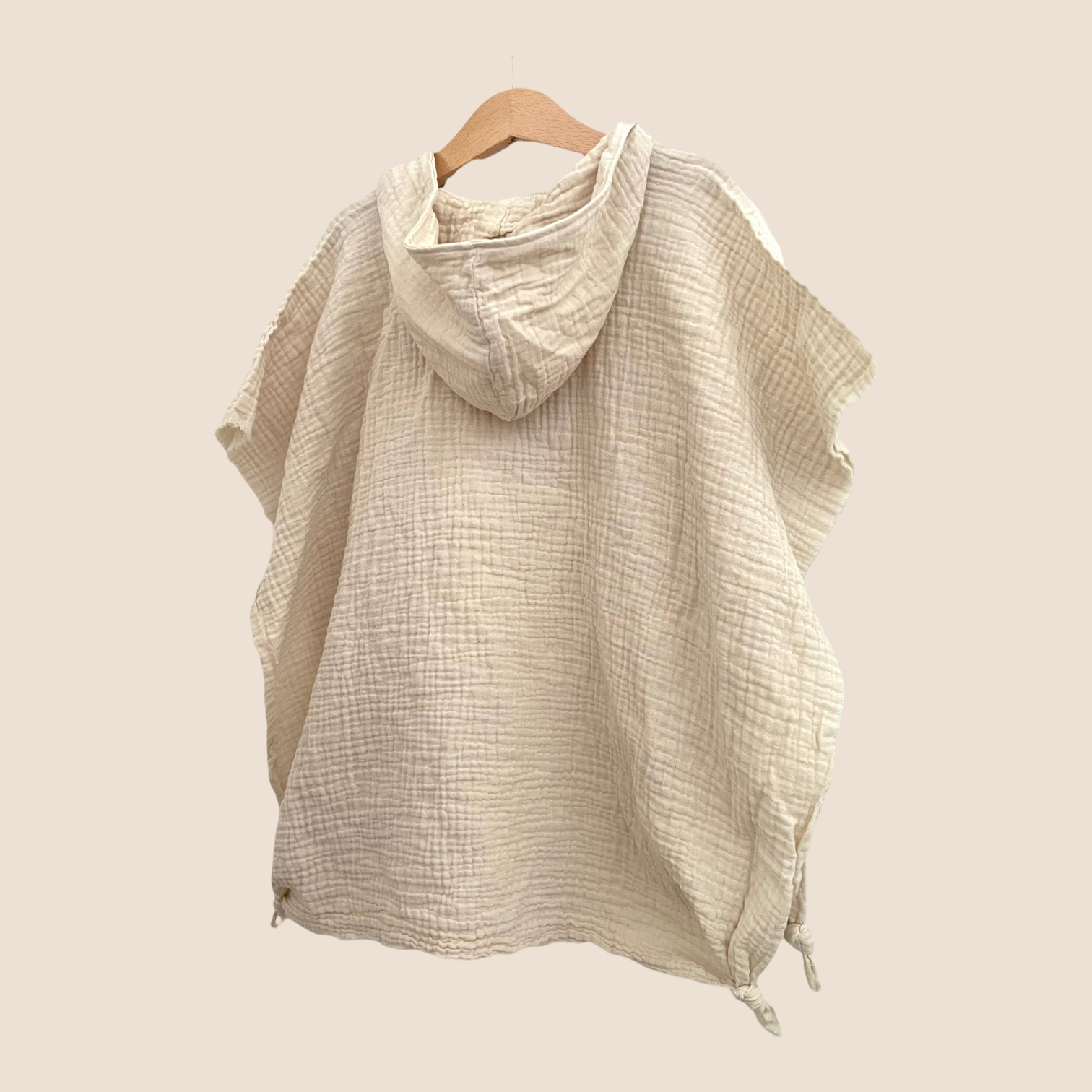 Badeponcho dusty green Dino