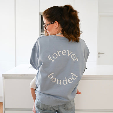 Family Sweatshirt MUM Dusty blue- Forever bonded