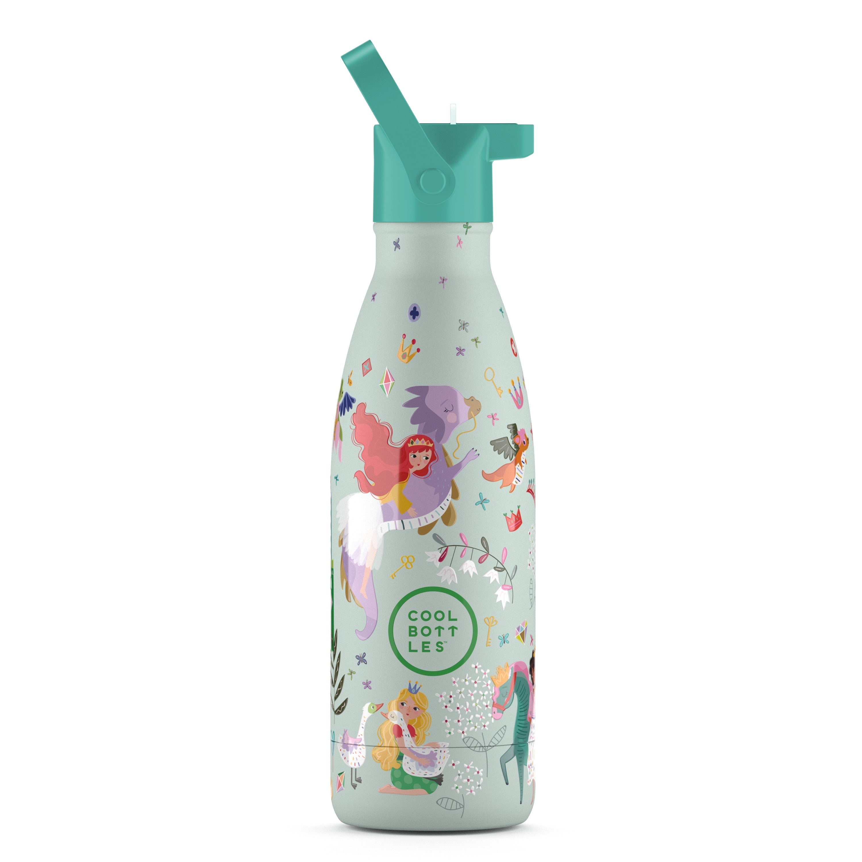Isolierflasche Princess Kingdom 350 ml aus Edelstahl, Blush Couture