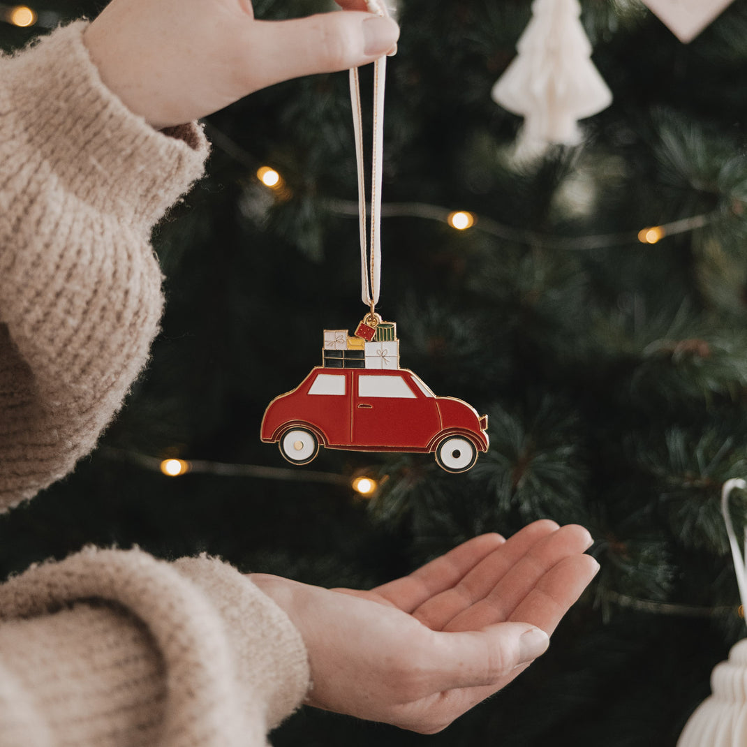 Baumschmuck Weihnachtsauto