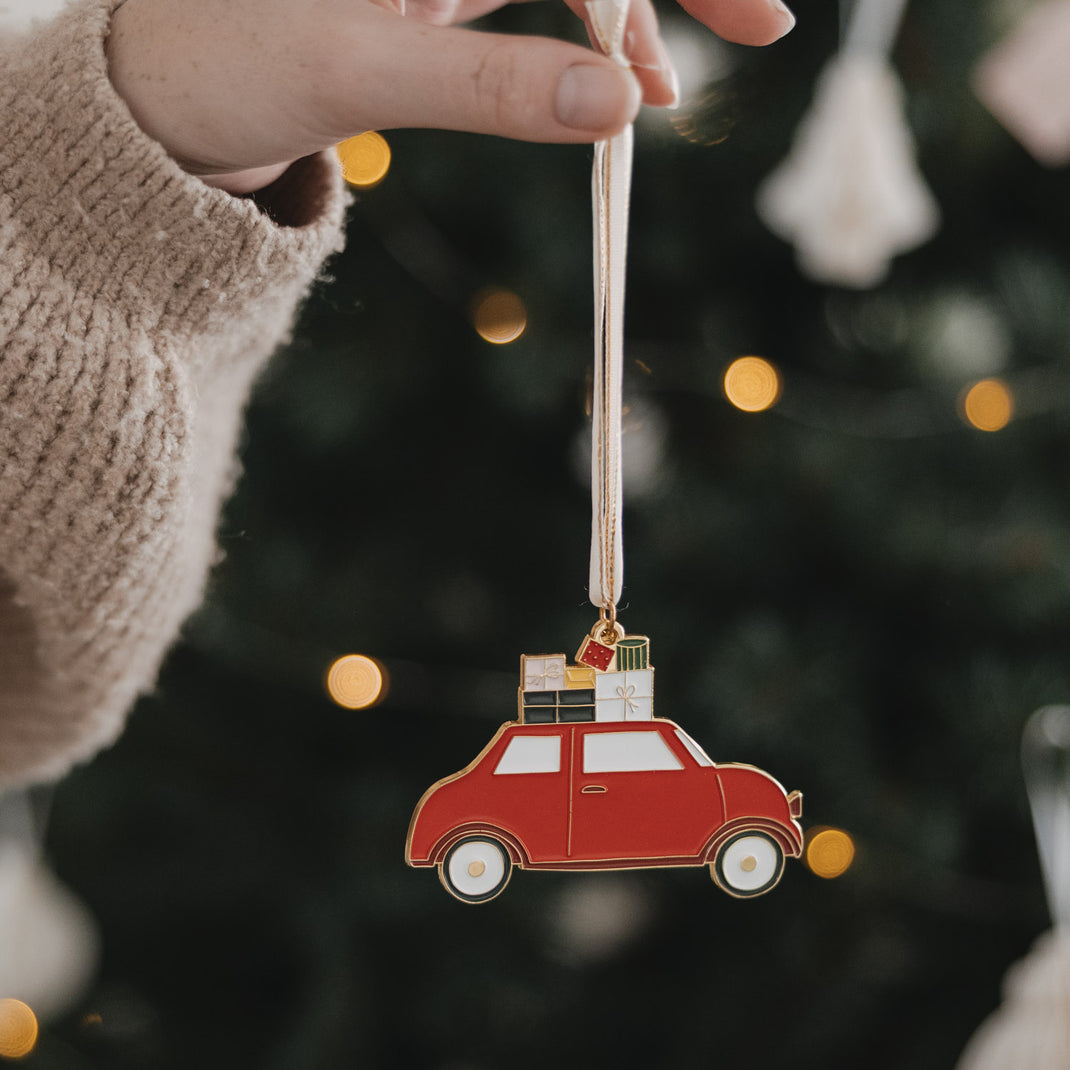 Baumschmuck Weihnachtsauto