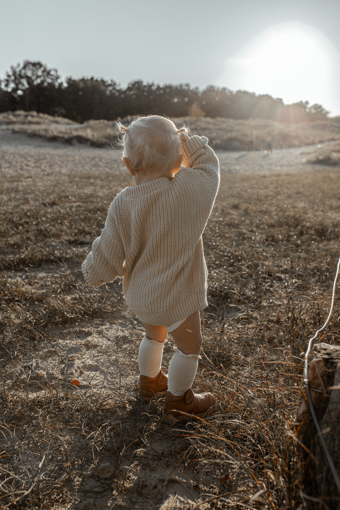 Chunky Knit Sweater Kids - oat