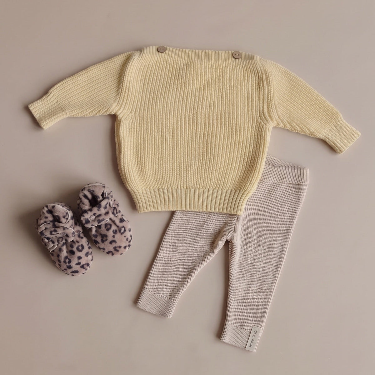 Nicky Booties Leo aus Bio-Baumwolle, Ansicht 3, Blush Couture