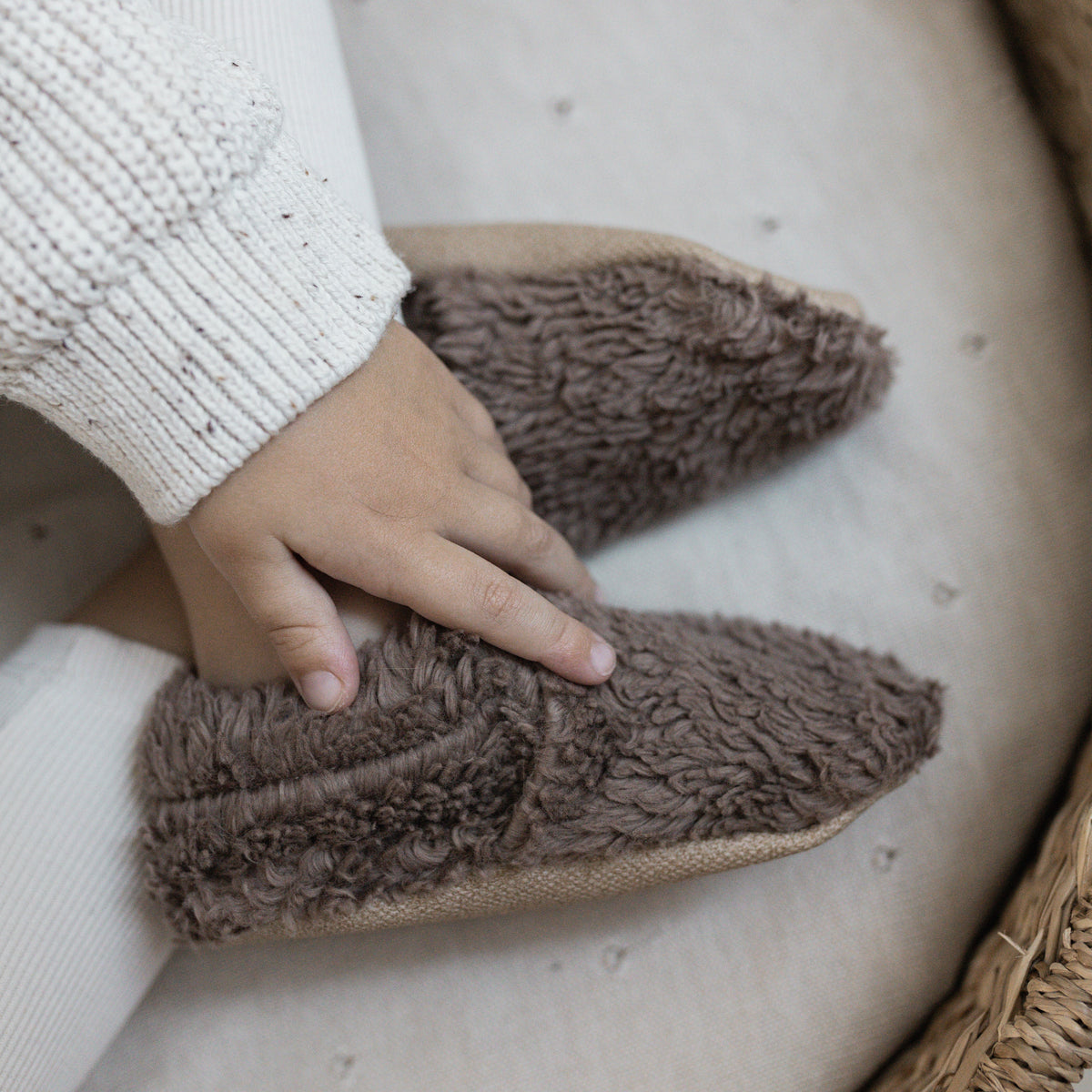 Teddy Shoes - Mocha