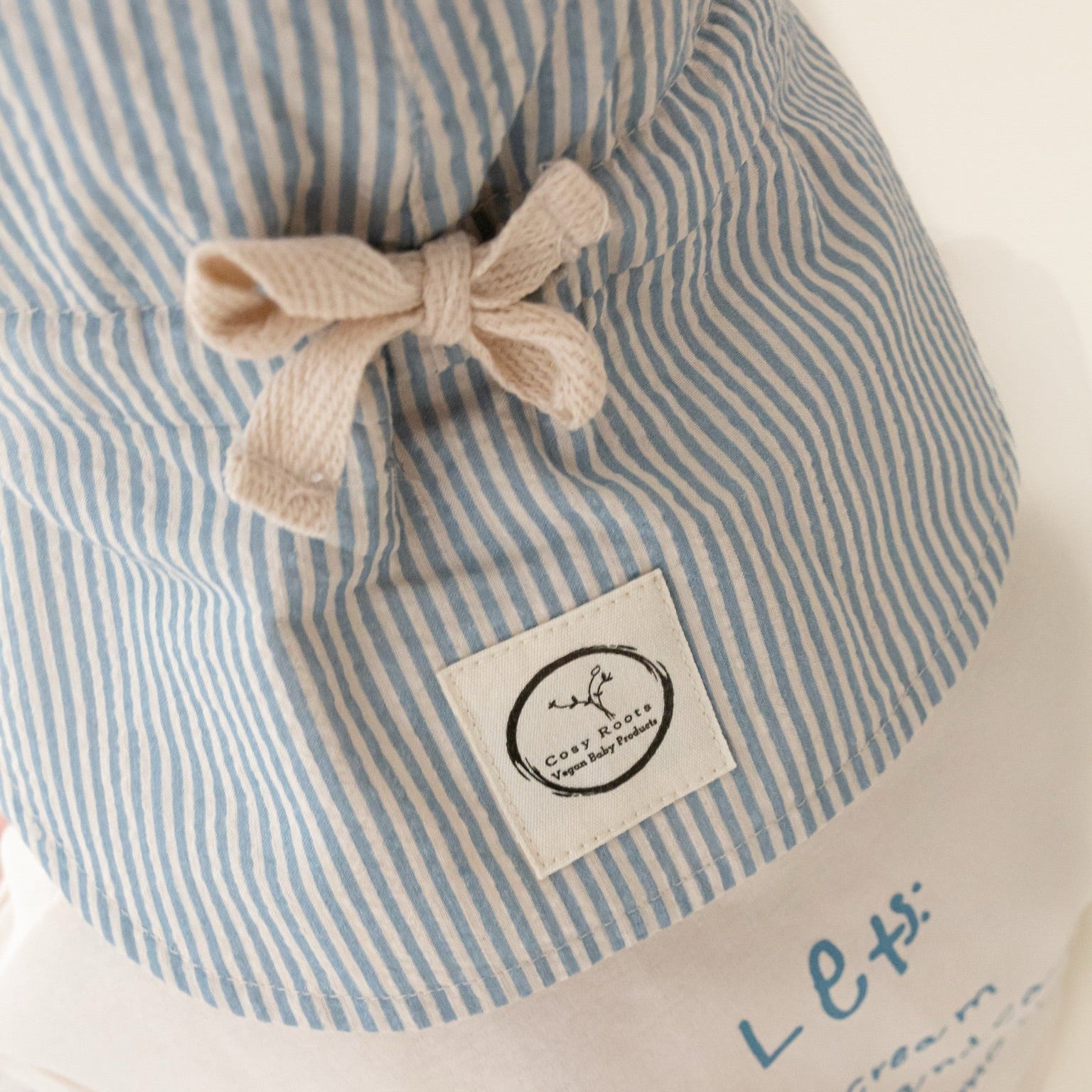 Organic Sonnenhut Blue Striped