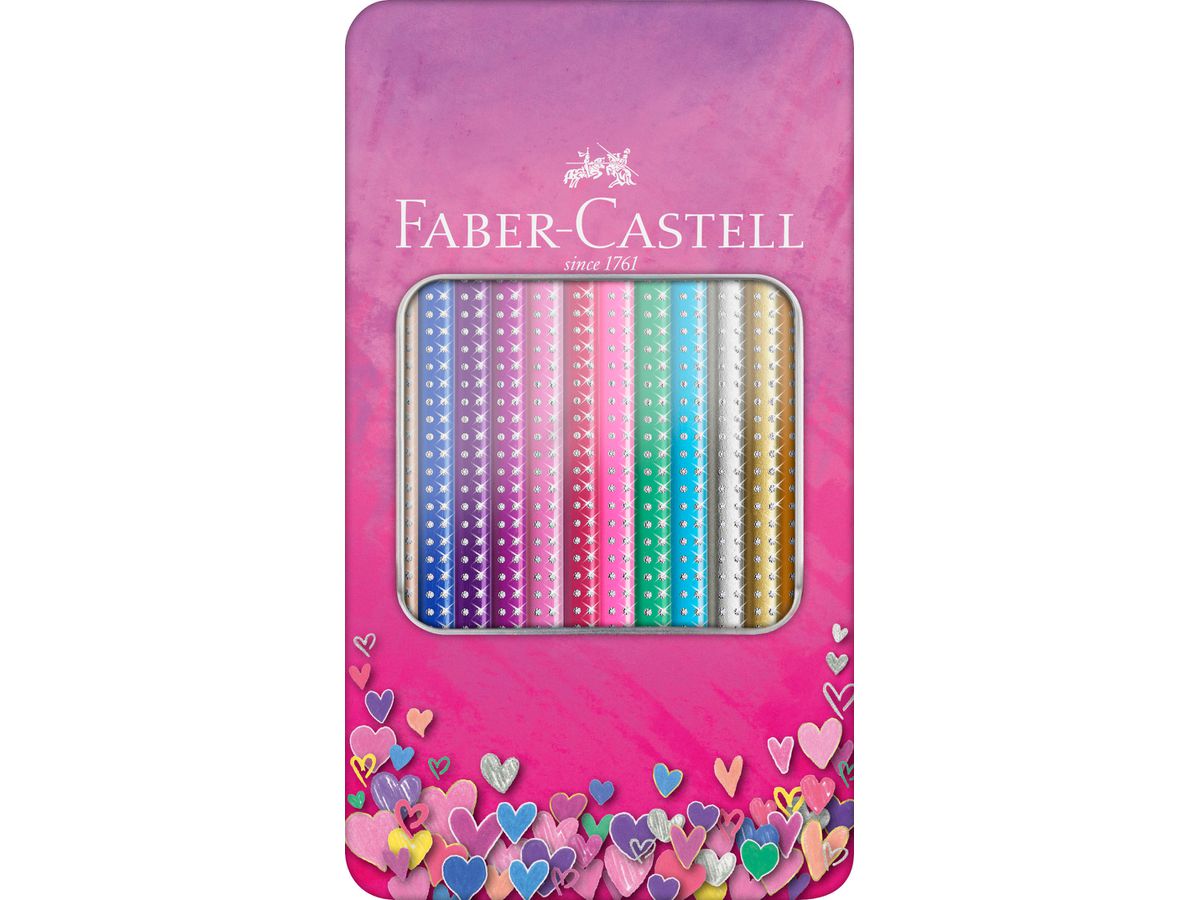 FABER-CASTELL Farbstifte Sparkle