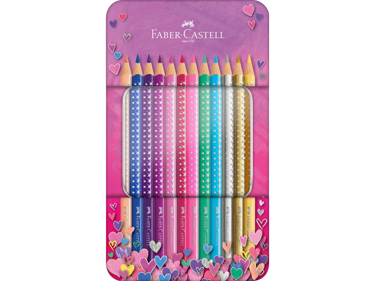 FABER-CASTELL Farbstifte Sparkle