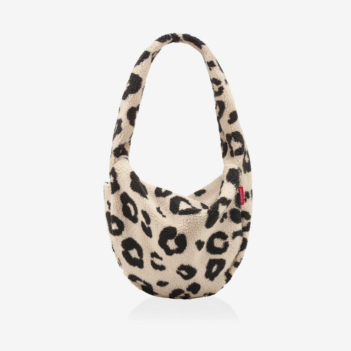 Moonbag Teddy Leo Cream aus recyceltem Polyester, Blush Couture