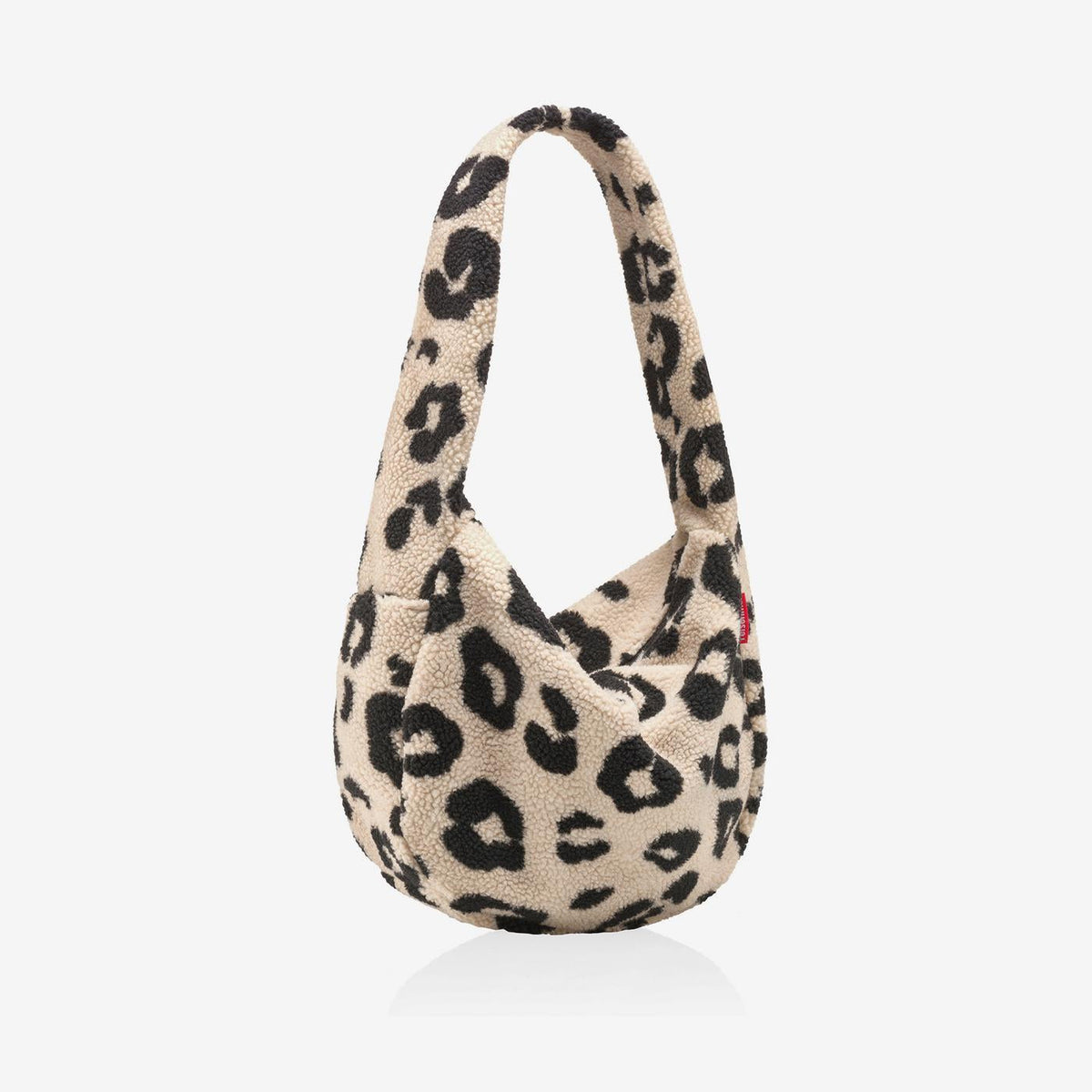 Moonbag Teddy Leo Cream aus recyceltem Polyester, Blush Couture