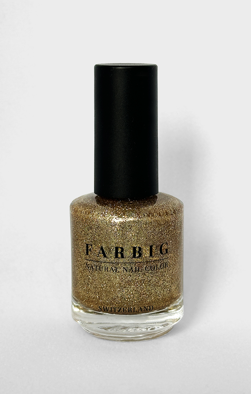 Nagellack Gabi Gold in glänzendem Gold, Blush Couture