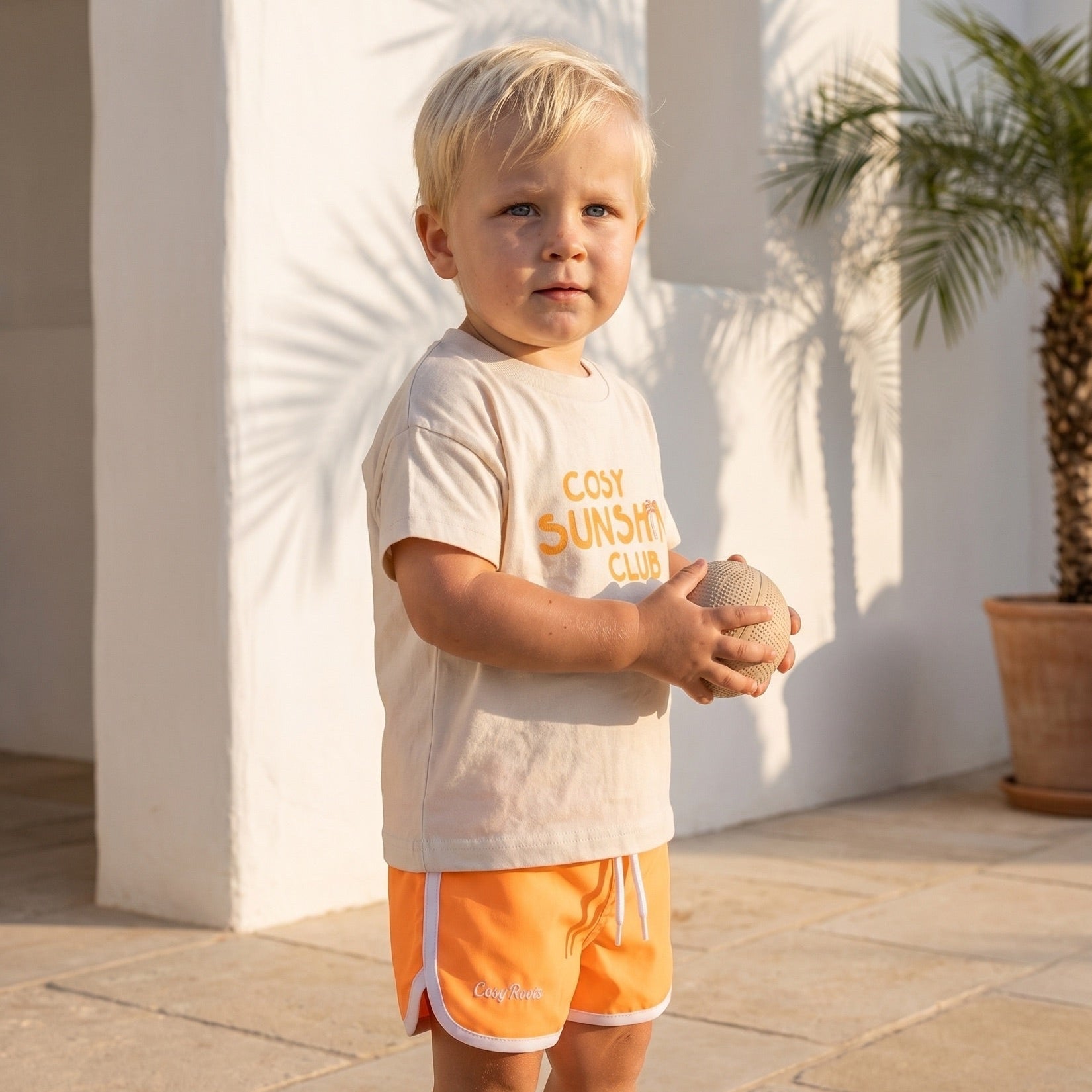 Organic Oversize Shirt Cosy Sunshine Club 2