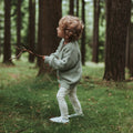 Organic Knit Cardigan Seagrass