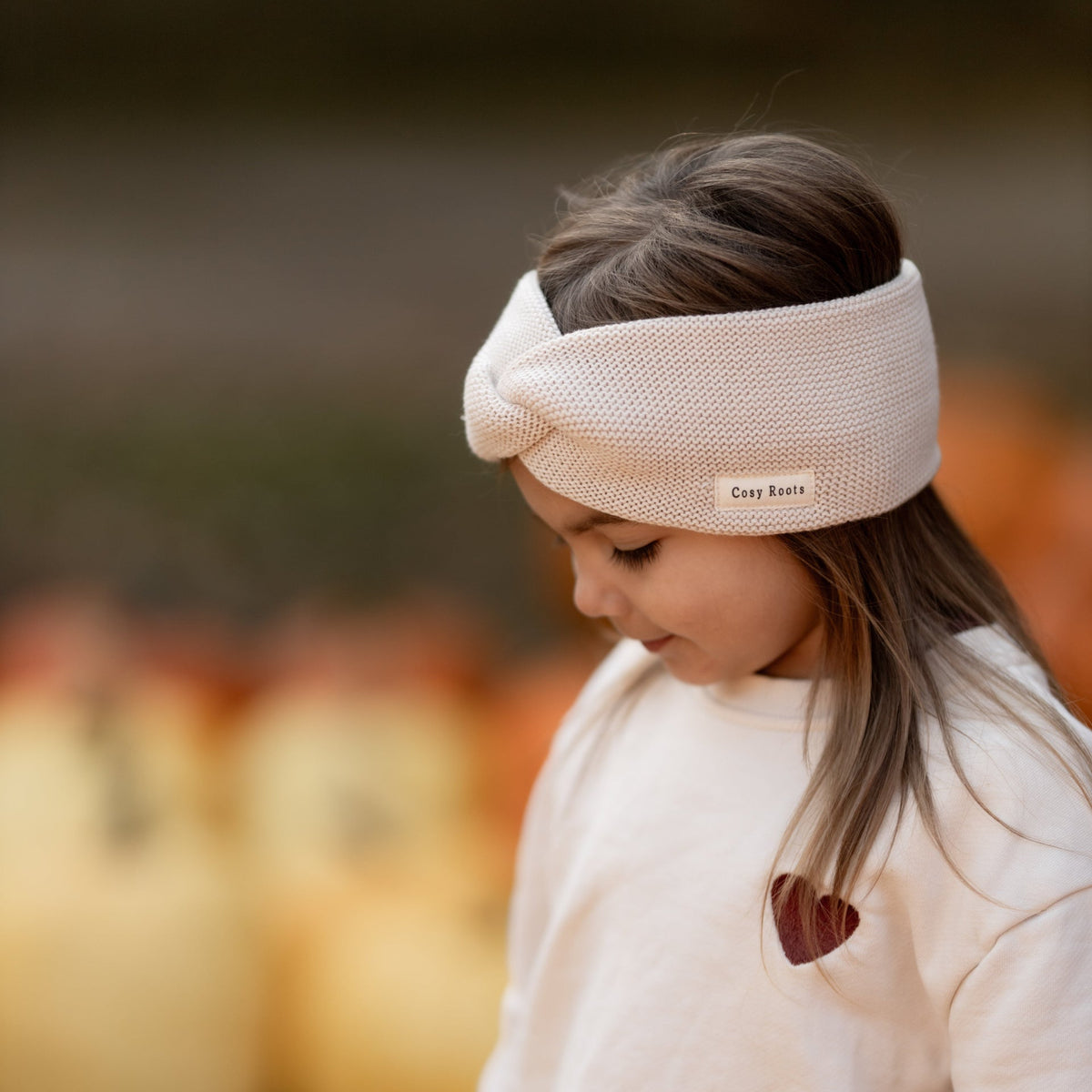 Organic Knit Headband Sand